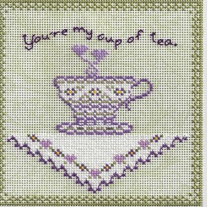 It's Time for Tea - Counted Cross Stitch Chart - PDF Instant Download ...