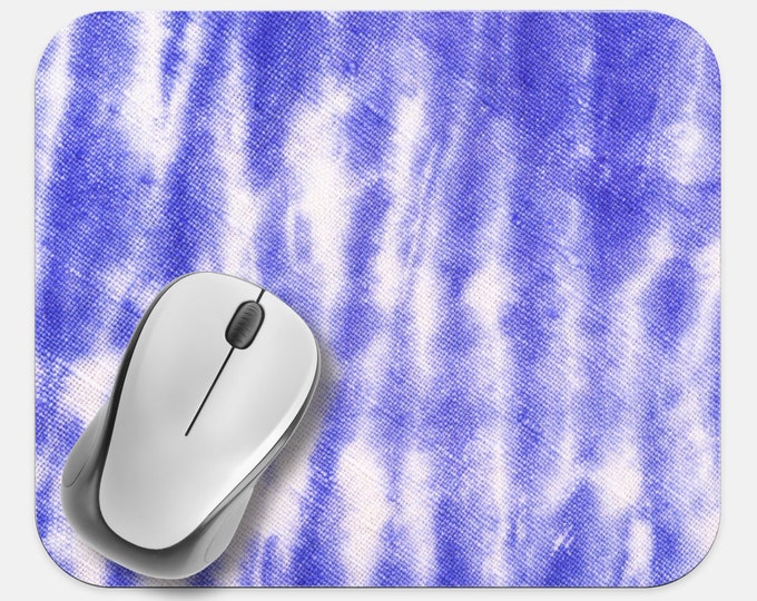 Tie Dye Mouse Pad, Hippie Mouse Pad, Computer Accessories, Tech Desk Supplies, Boho Bohemian Hippie Mouse Pad, Neoprene Non Slip Mouse Pad