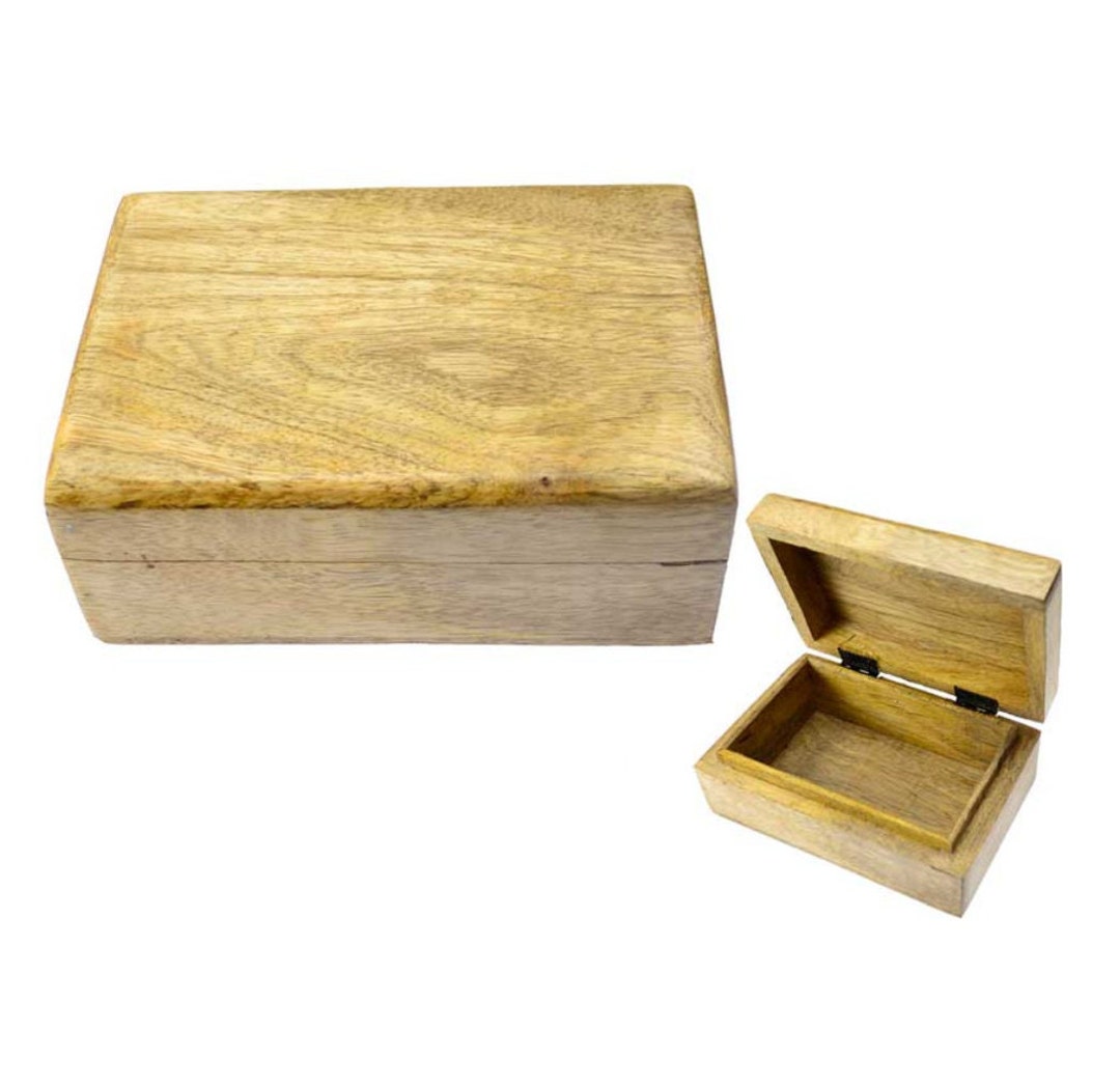 4x6 Inch Smooth Wooden Tarot Box Custom Wooden Tarot - Etsy
