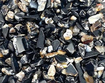 Bulk 1lb Mini 8-12mm Agate Gemstone Chips, Small Polished Chips, Undrilled Gem Chips, Mini Agate Gravel Chips Crystal Stones