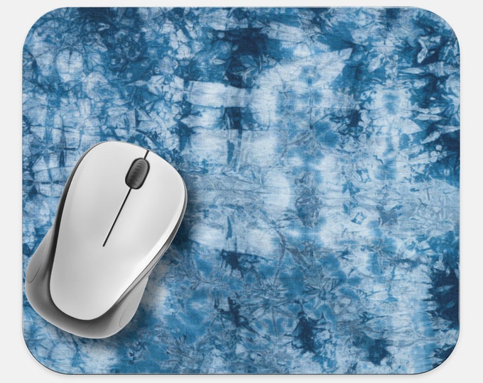 Tie Dye Mouse Pad, Hippie Mouse Pad, Computer Accessories, Tech Desk Supplies, Boho Bohemian Hippie Mouse Pad, Neoprene Non Slip Mouse Pad