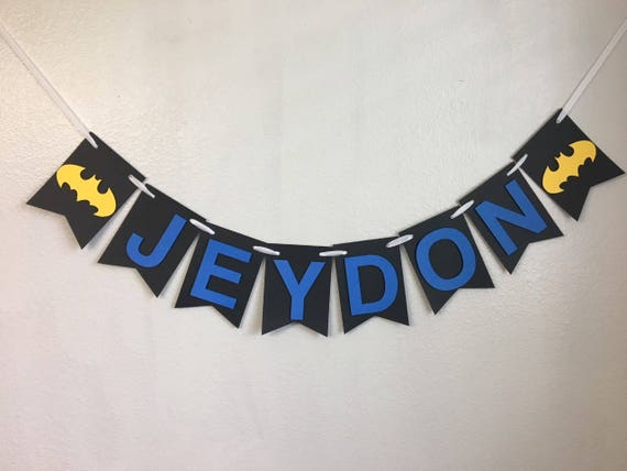 batman birthday banner name banner batman banner superhero banner