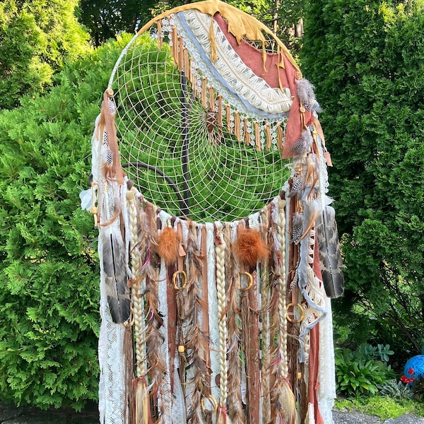 Wall Art, Boho Dreamcatcher Decor, Bedroom Wall Decor, Decor Boho,