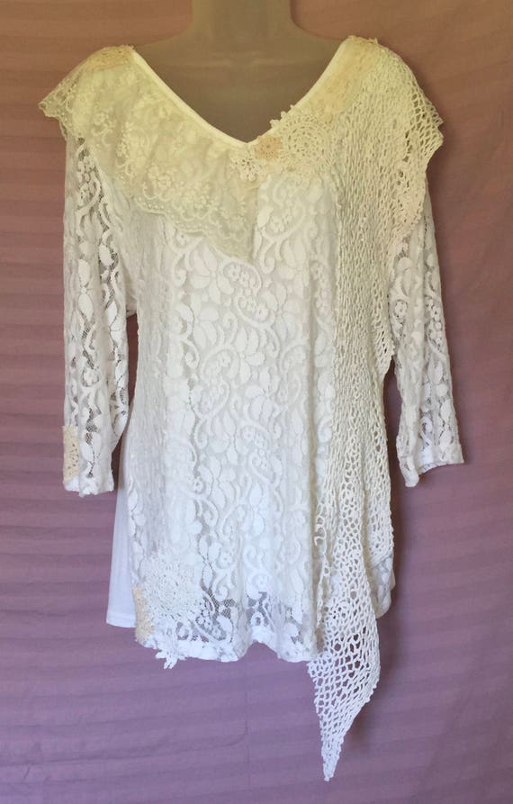 lace top size 18