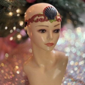 Silicone Beetlejuice inspired Circlet Crown
