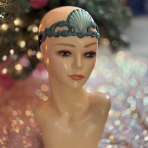 Silicone Green Circlet Crown