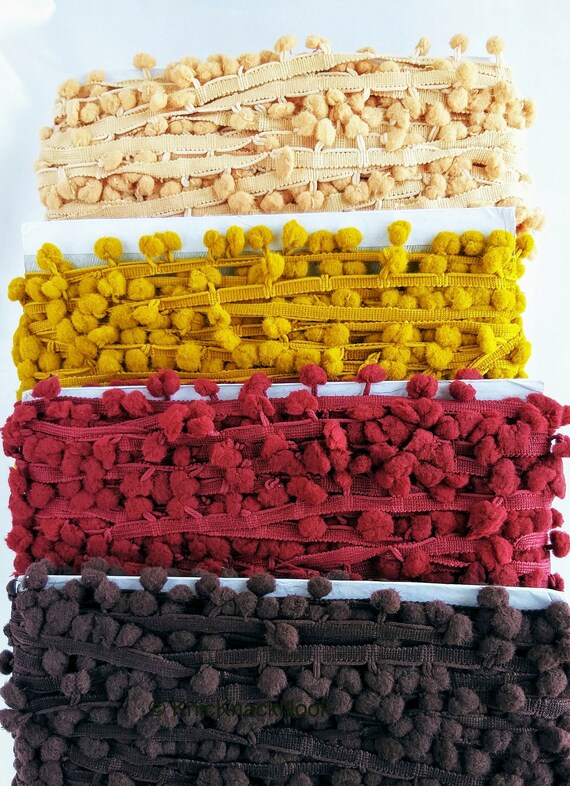 Bordure à Franges Décorative 15 Cm De Large - Plusieurs Longueurs Et Couleurs, Pour Couture Et Déco DIY
