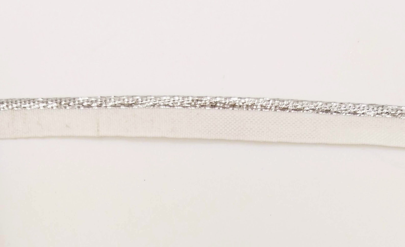 Wholesale Silver Piping Cord Trim White Lace Trim With Etsy UK