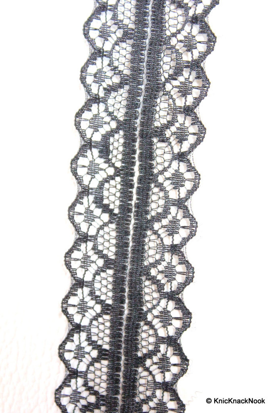 Passamaneria In Pizzo, Con Lurex, Larghezza: 30 Mm - Foto 9