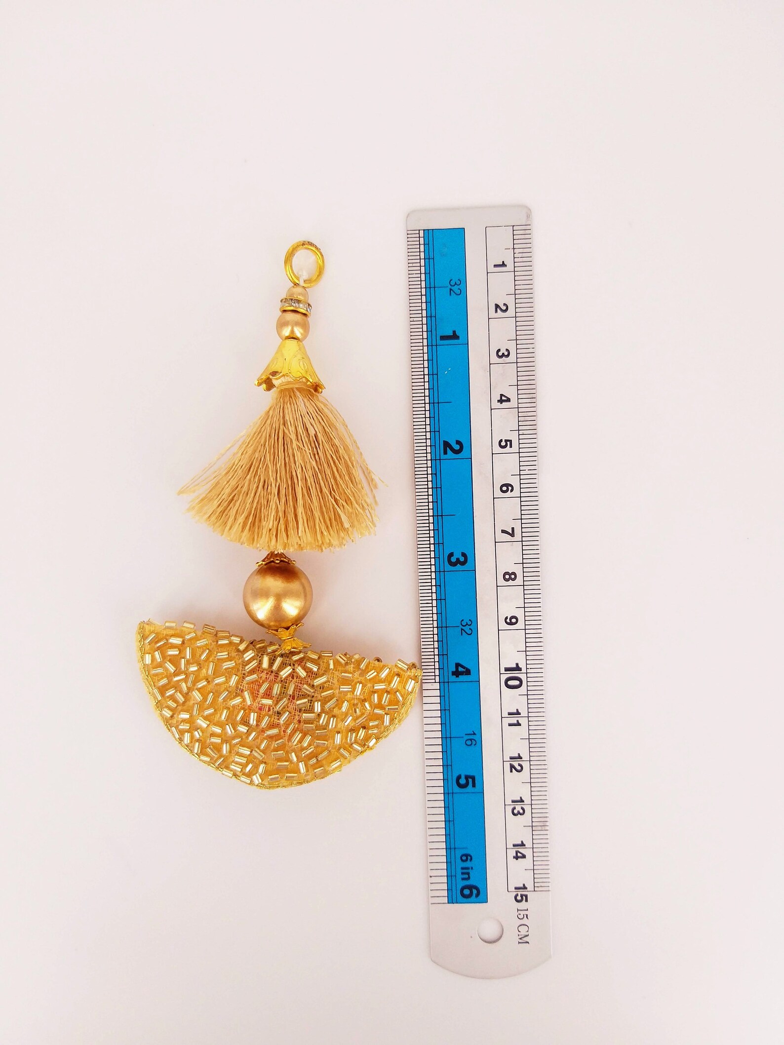 Indian Mini Crystal Latkan With Loop For Blouse, Dupatta , Edging Sew