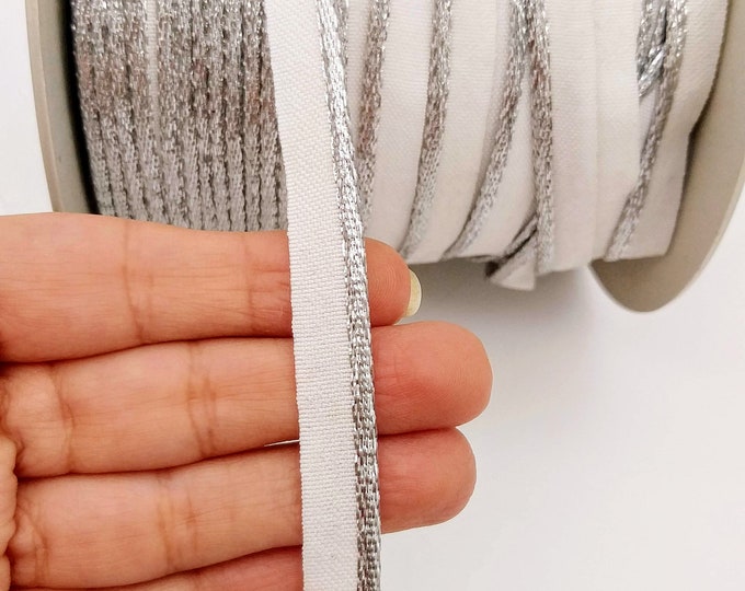Wholesale Silver Piping Cord Trim White Lace Trim With Etsy UK