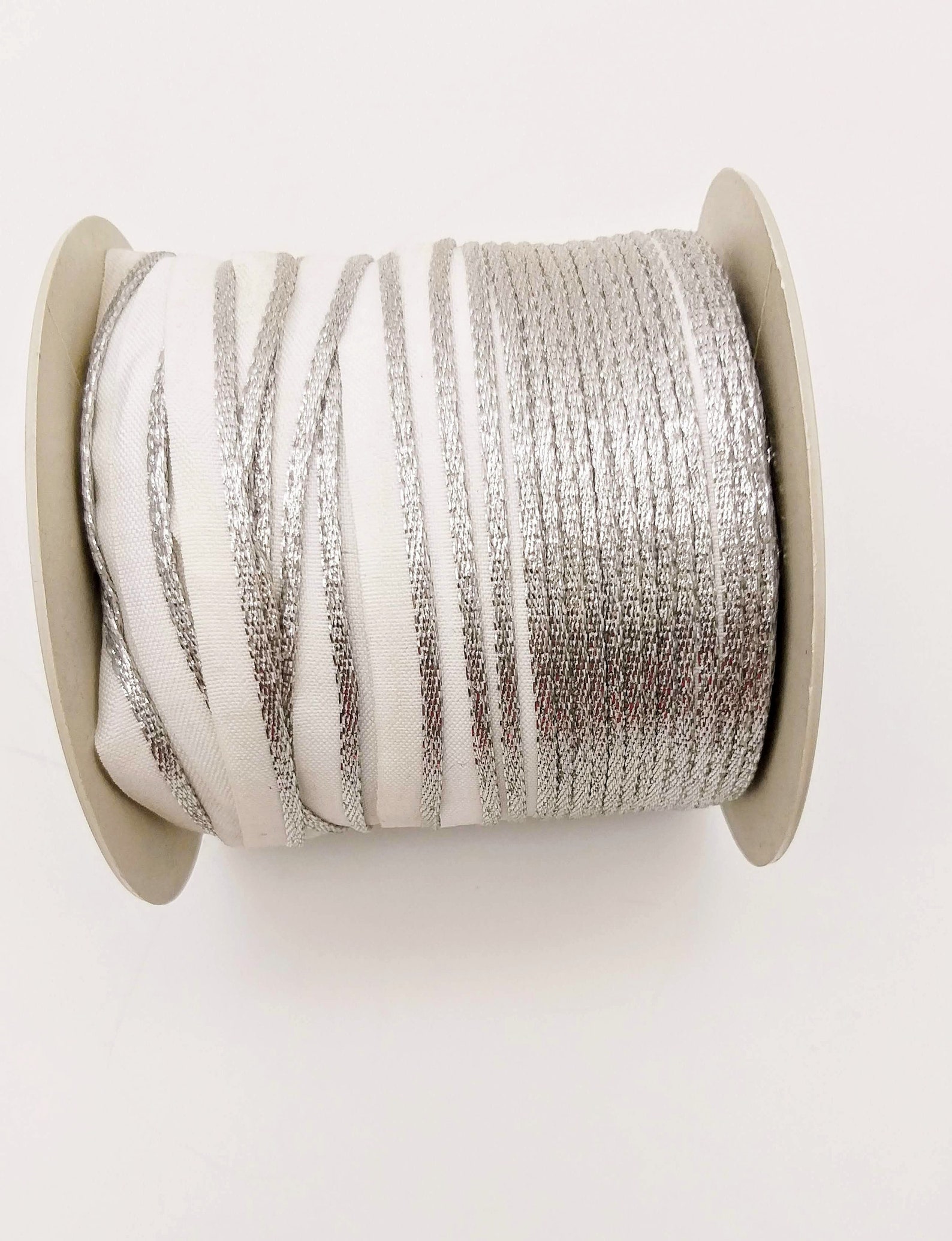 Wholesale Silver Piping Cord Trim White Lace Trim With Etsy