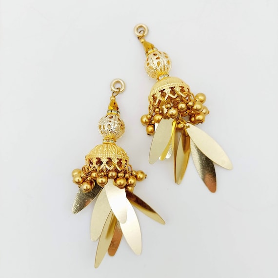Light Weight Gold Latkan Earring/ Light weight gold earring design/ Gold  Earring ke new Design - YouTube
