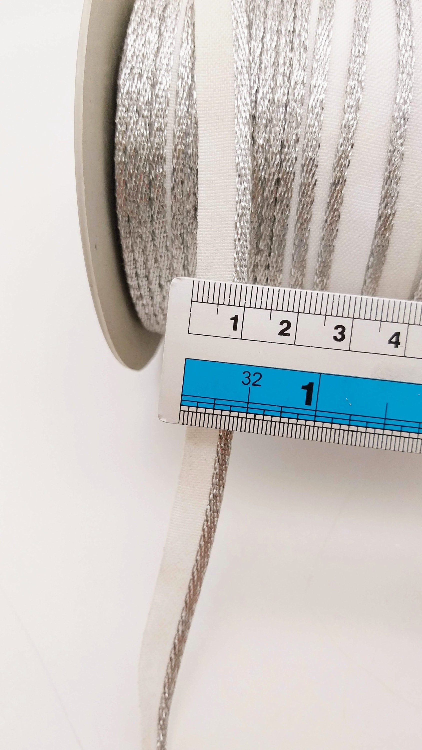 Wholesale Silver Piping Cord Trim White Lace Trim With Etsy UK