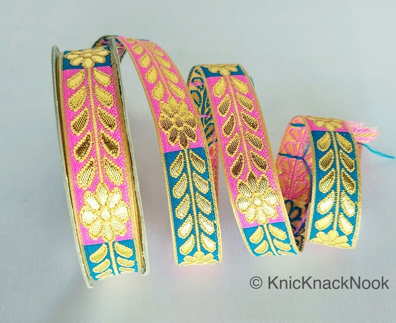 Floral Jacquard Trim Decorative Trim Fashion Trim Ribbon Etsy
