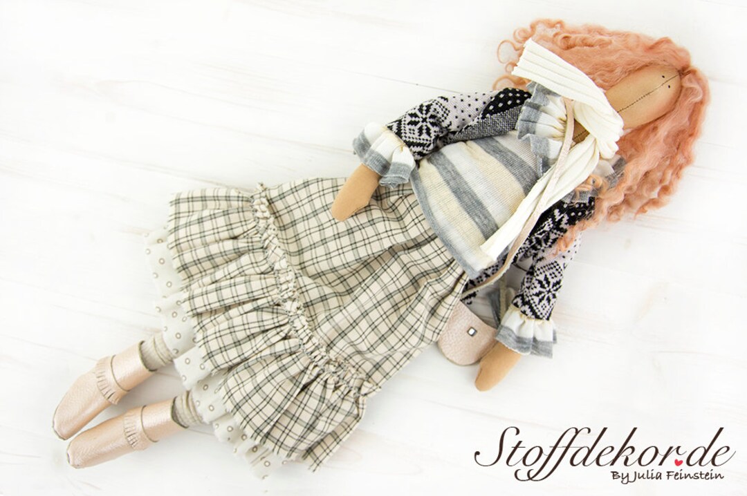 Art Doll Vintage Doll Cloth Doll Decoration Doll Costume Doll Fabric