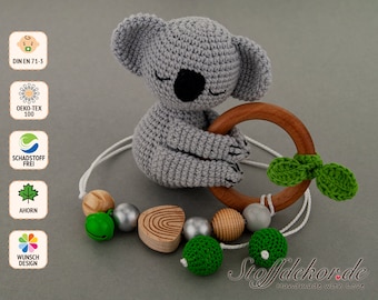 Crochet Maxi-Cosi charms Koala crochet animals Pram charms Buggy charms Baby car seat charms Amigurumi baby accessories