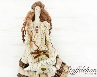 Art Doll Vintage Doll Cloth Doll Decoration Doll Costume Doll Fabric Doll Doll Shabby Doll