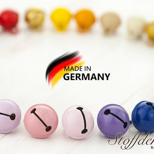 Glocken 15 mm Glöckchen Kugelschellen Metallglöckchen Jingle Bells für Wagenanhänger Greiflinge Wagenkette Buggy Maxi-Cosi Anhänger Bild 5