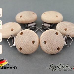 Wooden clip Pacifier clip Baby clip Pacifier chain clip Pendant clip Clip Baby chains Maxi-Cosi pendant Pacifier chains Play chains