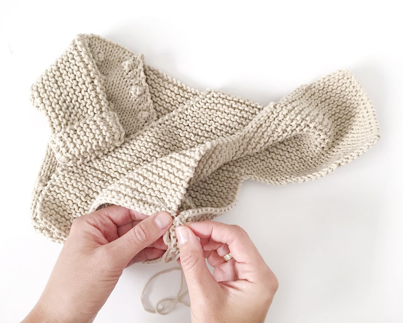Instant Download NUR kimono PDF KNITTING Pattern Size 3-6 months