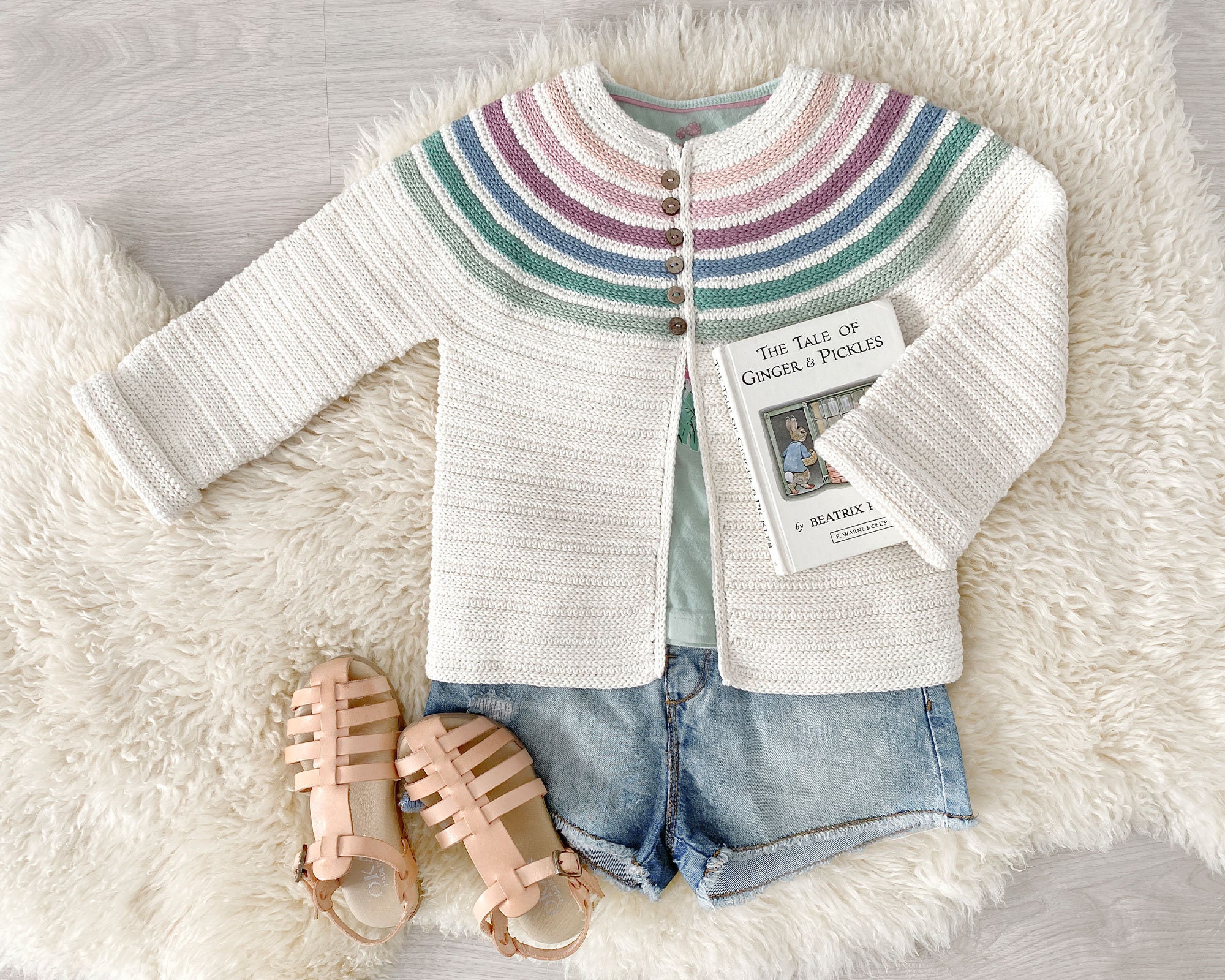 7 Sizes GINGER Crochet Jacket From 13 Months to 4 Years Etsy UK