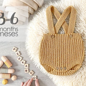 Size 3-6 months - PEEKABOO Crochet Diaper Cover Pattern-  PDF Pattern- Instant Download