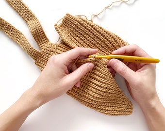 Size 1-3 Months PEEKABOO Crochet Diaper Cover Pattern- PDF