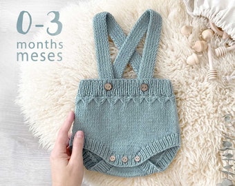Size 0-3 MONTHS- PETIT Diaper Cover  - PDF Knitting Pattern- Instant Download