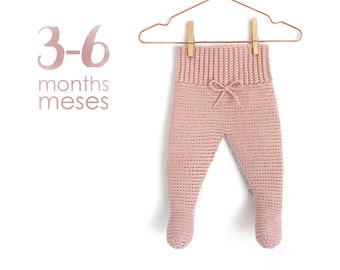 Size 3-6 months- Baby NEO Crochet Leggings Pattern