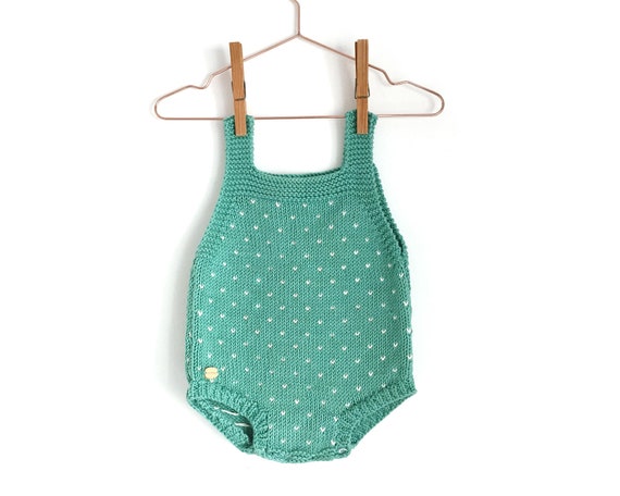 5 TALLAS Patron de Peto de Punto de Bebe TOPITOS Etsy Mexico