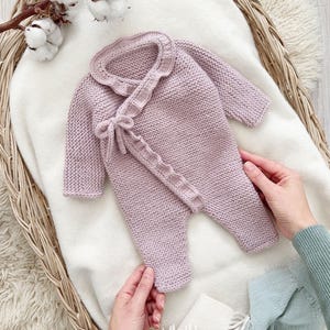 5 GRÖSSEN - PINCH Strickmuster für Strampler