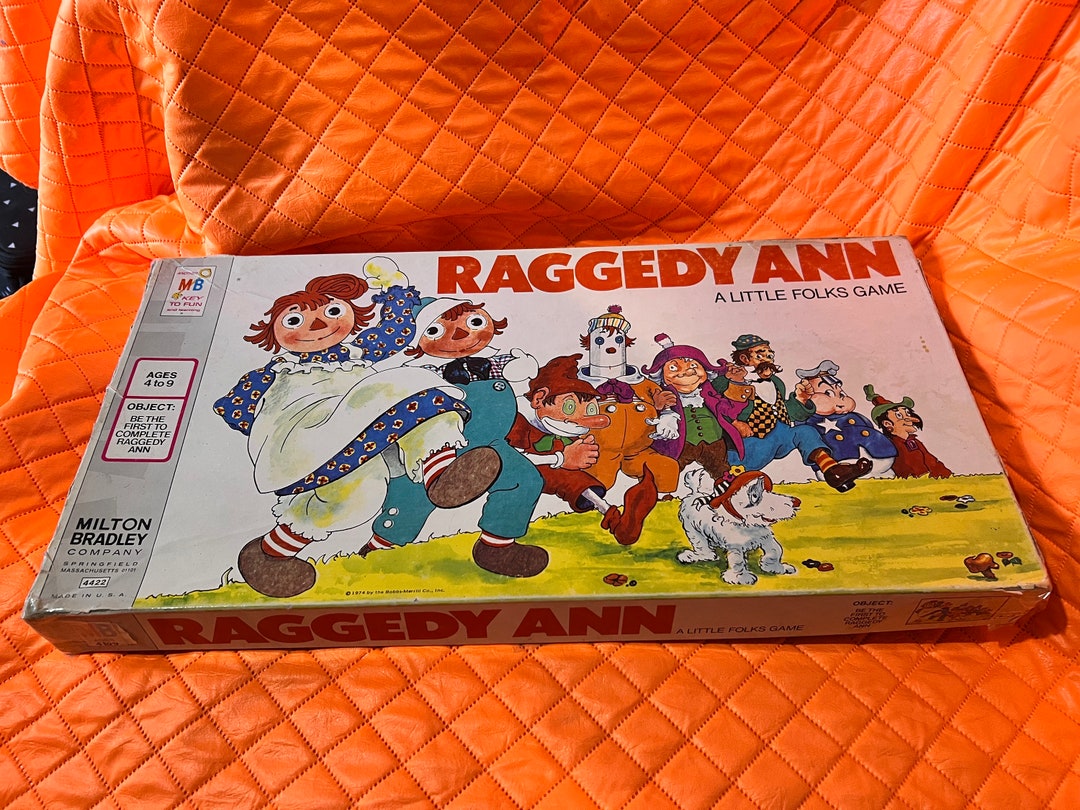Vintage Raggedy Ann and Andy Board Game, 1974 - Etsy