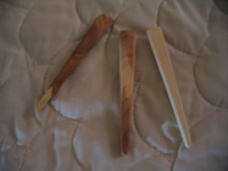 Cedar wooden iron for quilting. I like being able to sew my Etsy