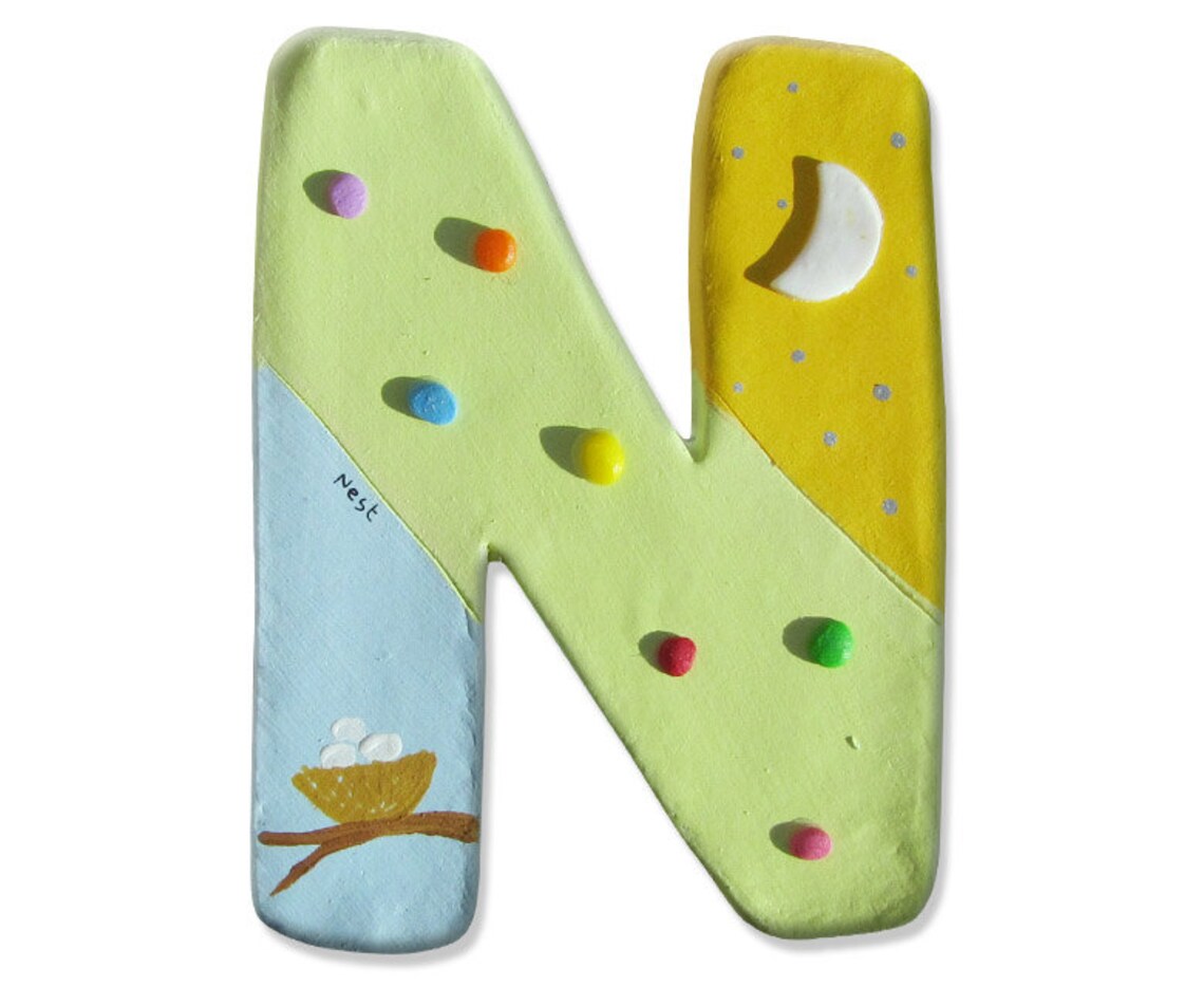 Wall Letters Nursery Letters for Baby Room Baby Boy Letters Etsy