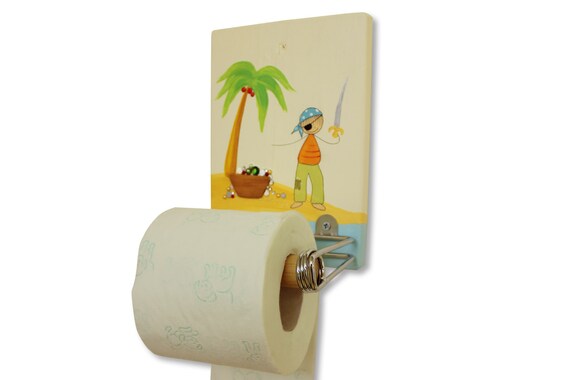 Toilet Paper Holder Bathroom Decor Treasury In The Island Etsy