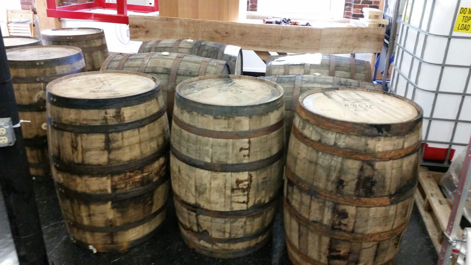 Whiskey Barrel In a Box Kiln Dried Etsy