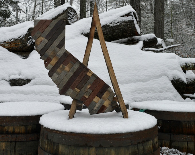 California State Wine Barrel Cut Out