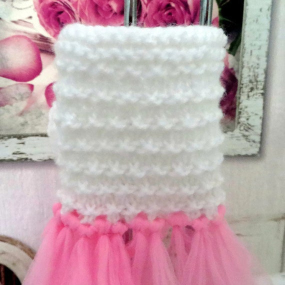 Hand Knit Tutu Skirt