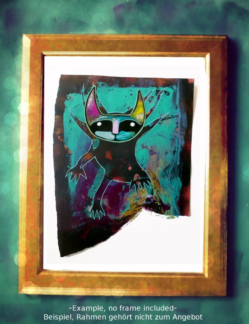 Axolotl Catolotl,Funny cat decor