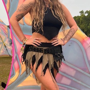 Double Layer Pixie Skirt, Fire Safe, Bamboo fabric