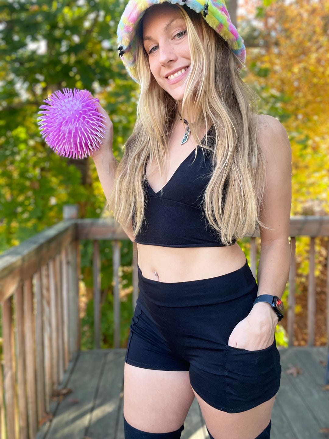 Ultra minimal bamboo liner shorts with protective shell