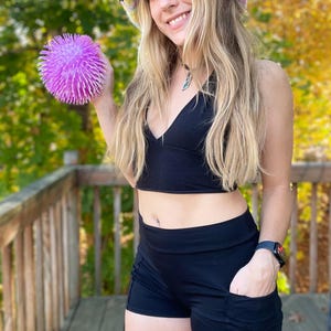 Bamboo shorts w/pockets