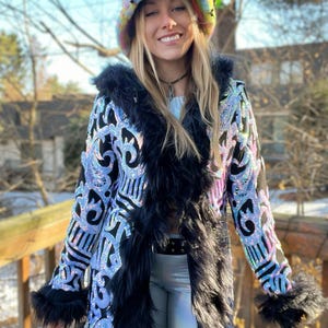 Festival Disco Coat w/ Pockets