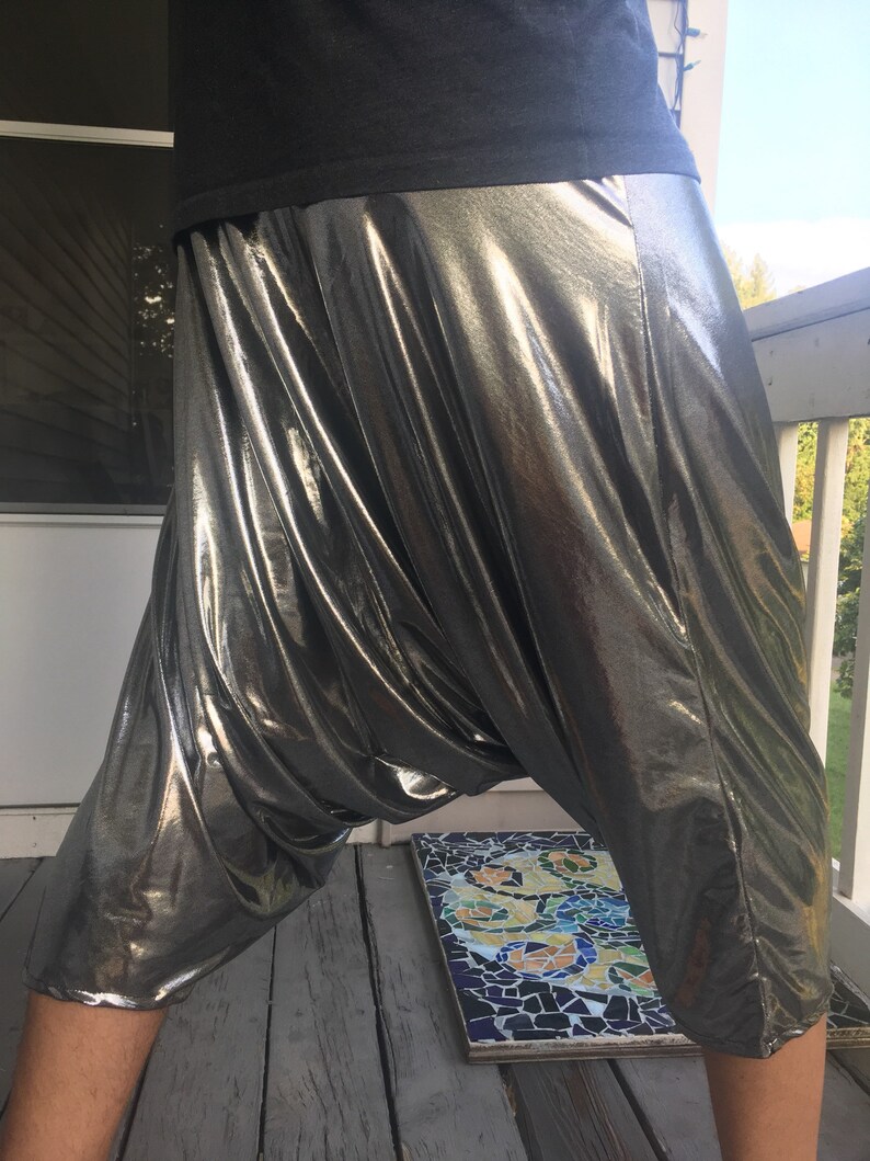 Silver Harem Pants