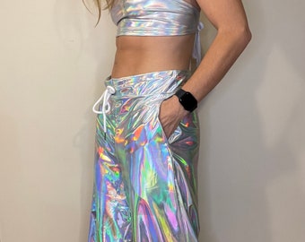 Men’s Holographic Y2K pants