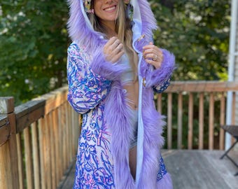 Festival Disco Coat w/ Pockets