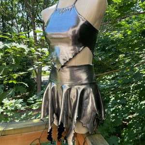 Monochrome Fairy Halter Top
