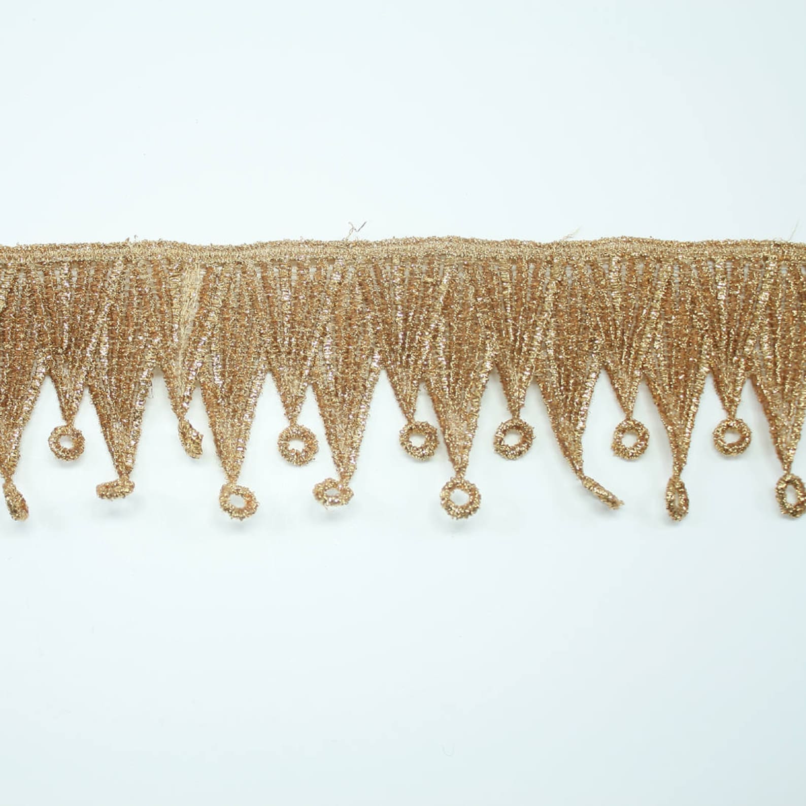 Crown Metallic Gold Lace by the Yard Gold Embroidery Lace Trim Etsy
