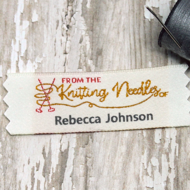 Knitting Labels Etsy